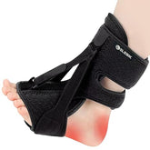 Elesik Plantar Fasciitis Night Splint and Brace, Upgraded Planters Facetious Relief, Foot Drop and Achilles Tendonitis Relief Brace. Night Splint for Plantar Fasciitis Women & Men, Black